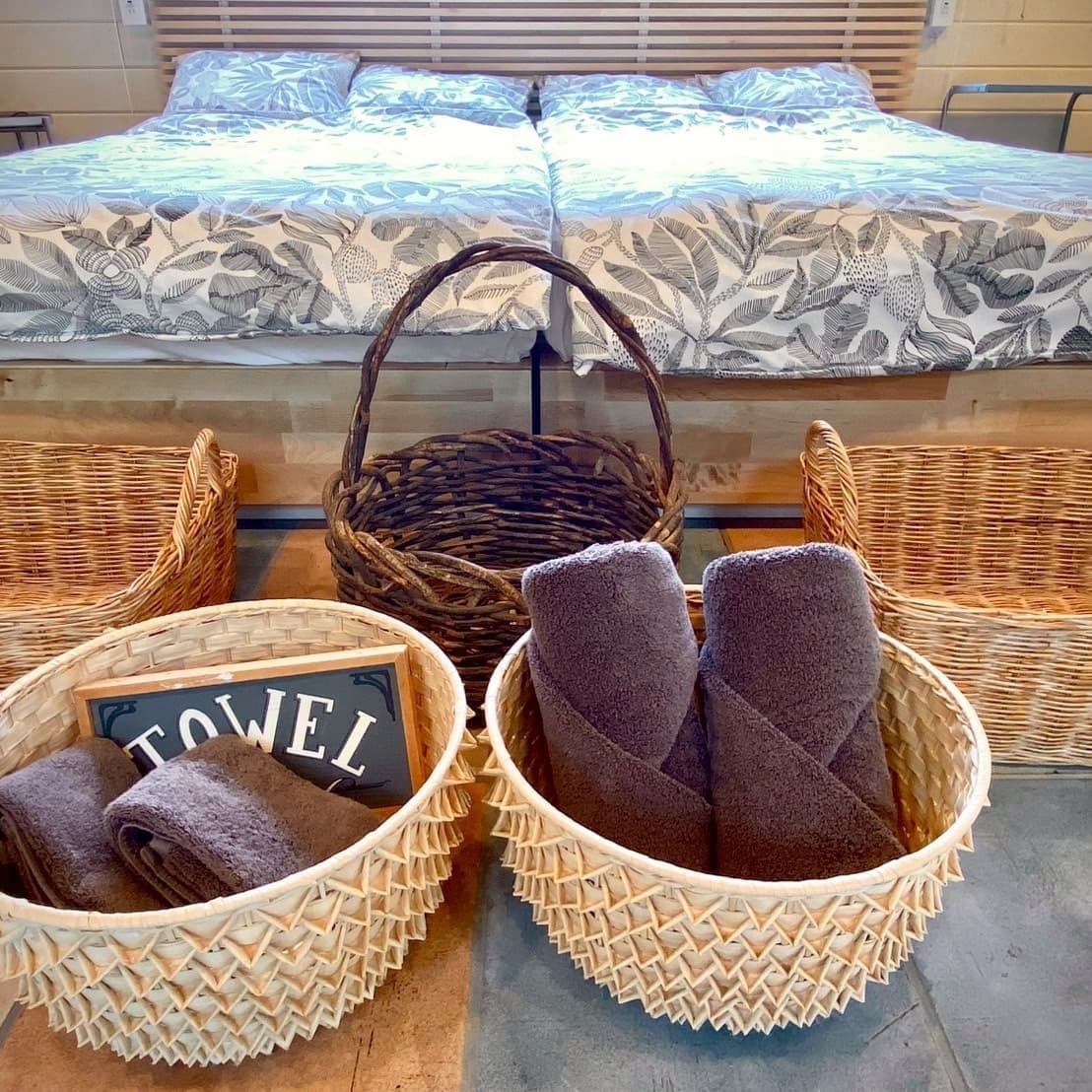 山中湖のコテージGARDENSHED、Montanaは最大4人までお泊まりいただけます